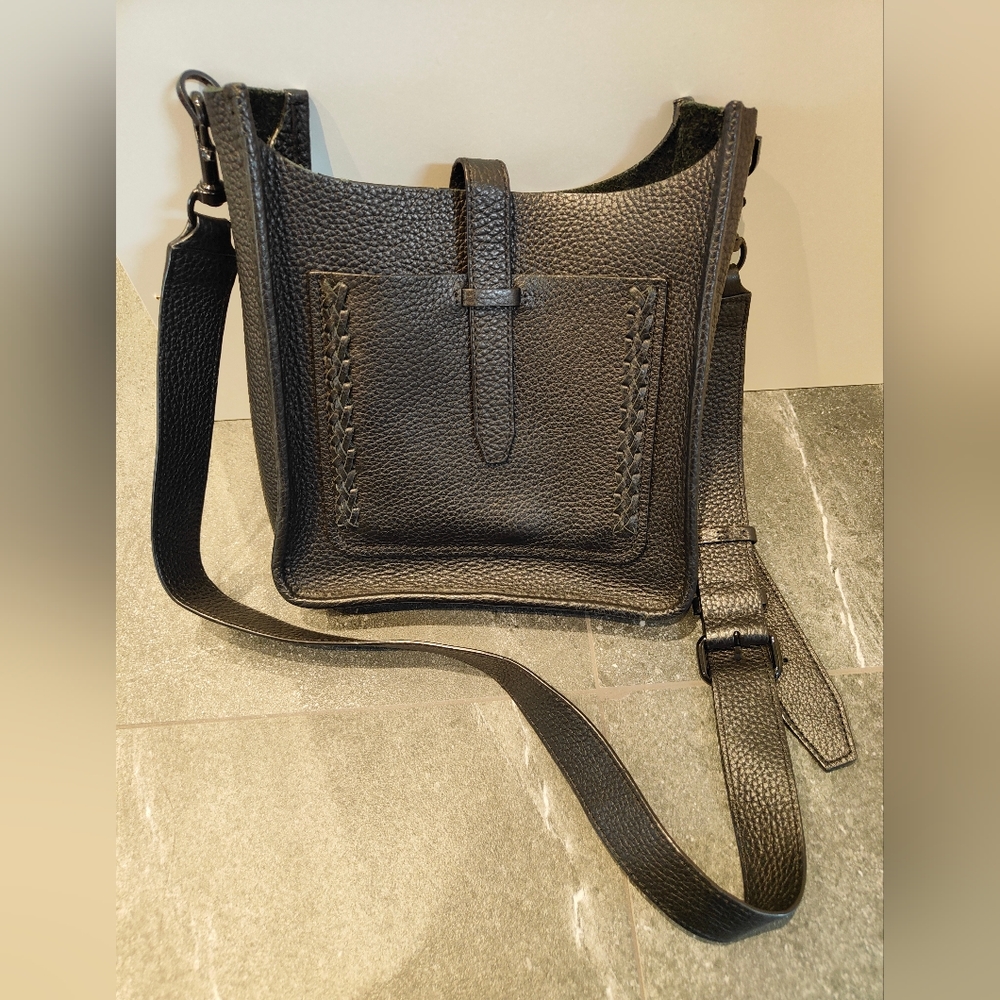 Black leather crossbody bag Rebecca Minkoff